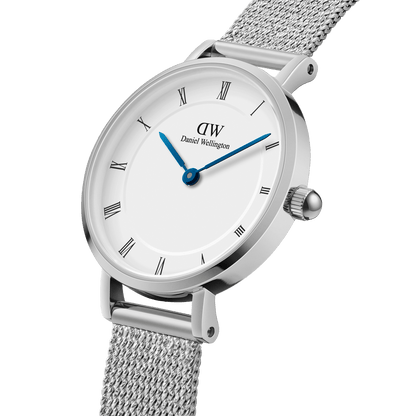 Petite Roman Numerals Sterling