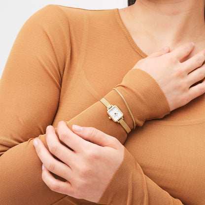 Tide Mesh Bracelet Evergold 1.8