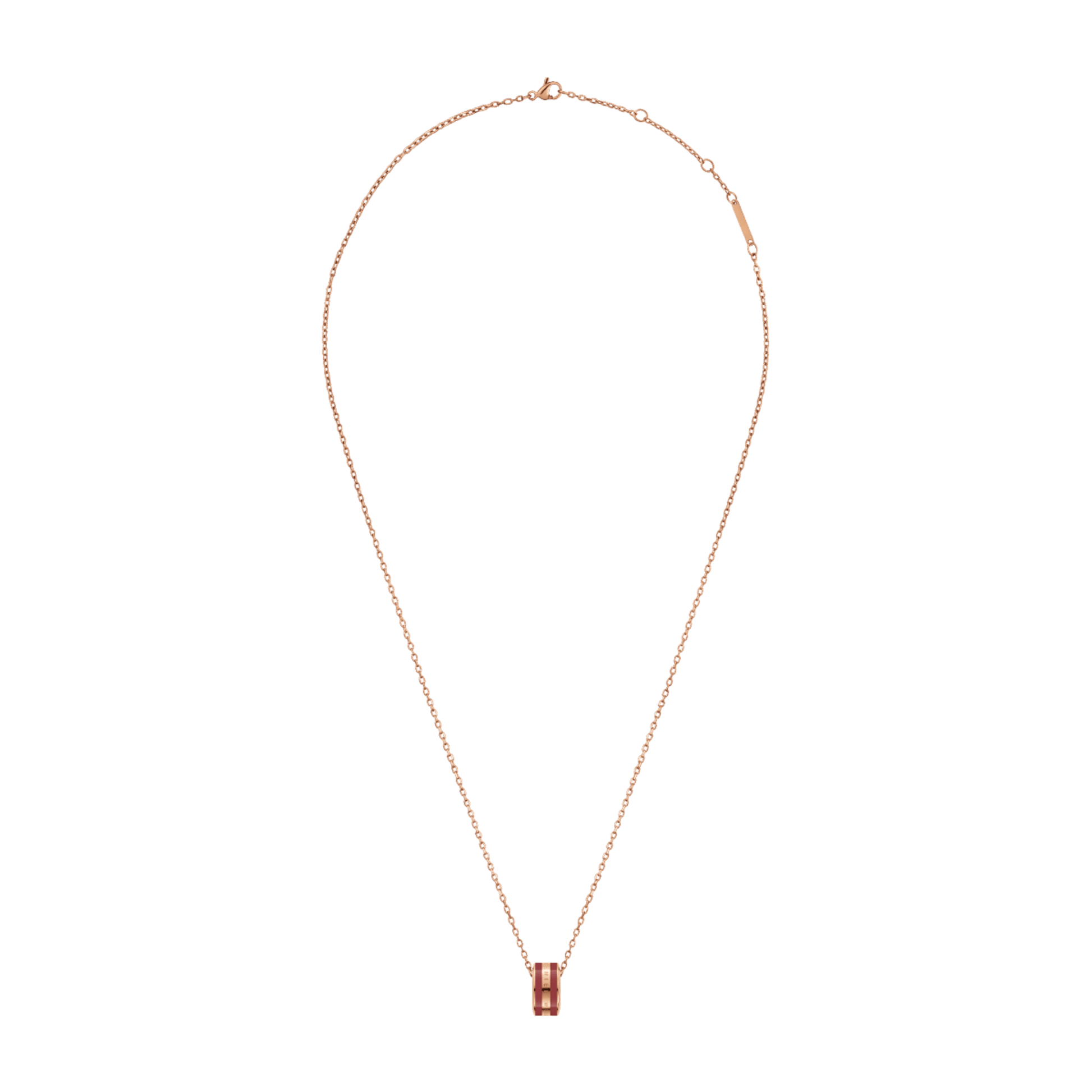 Emalie Necklace Cherry Blush Rose Gold