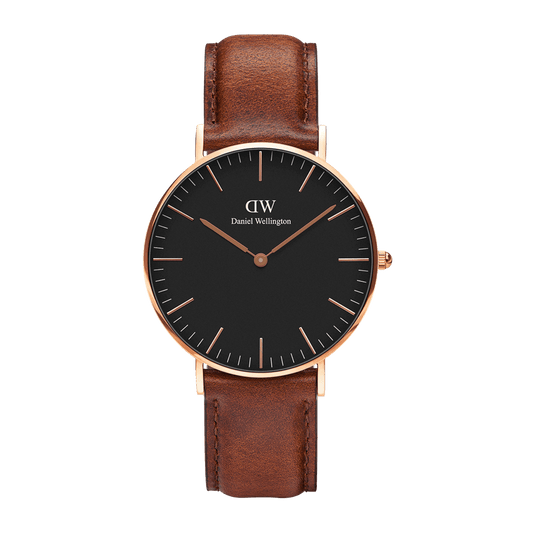 Classic St Mawes Black Rose Gold