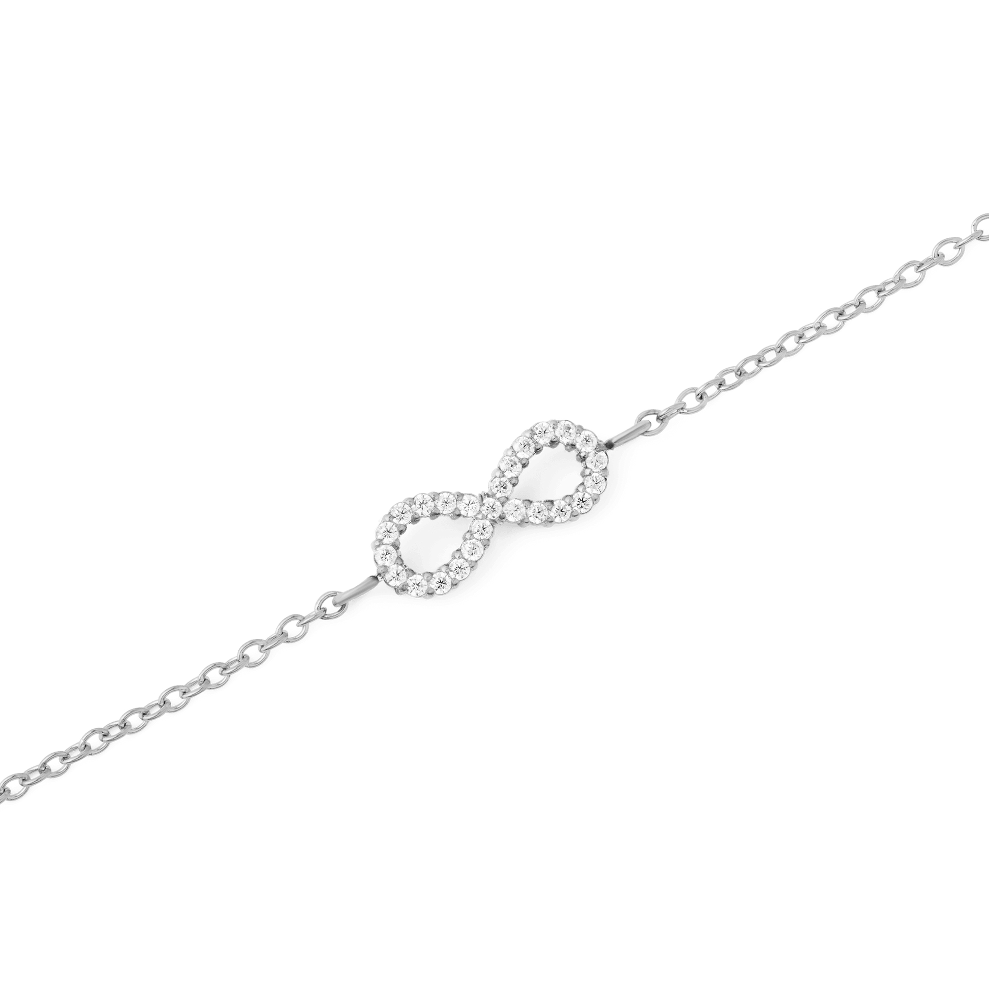 Mirelle Infinity Bracelet Silver