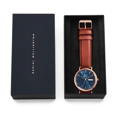 Classic Day Display St Mawes Rose Gold Arctic