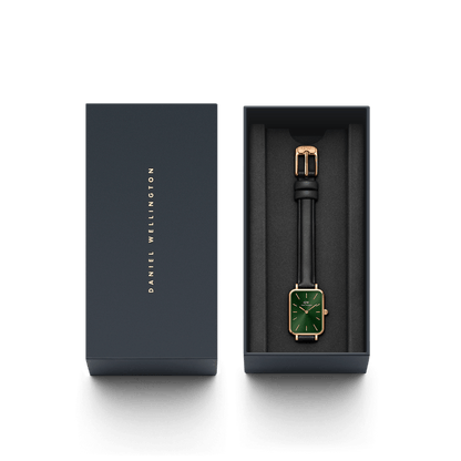 Quadro Pressed Sheffield Emerald Rose Gold