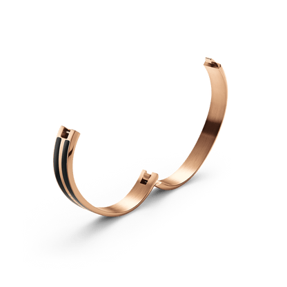Emalie Infinite Rose Gold Black