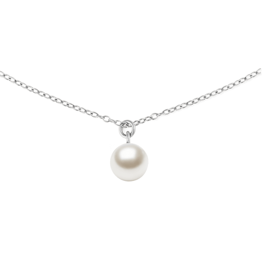 Pearl Necklace Silver