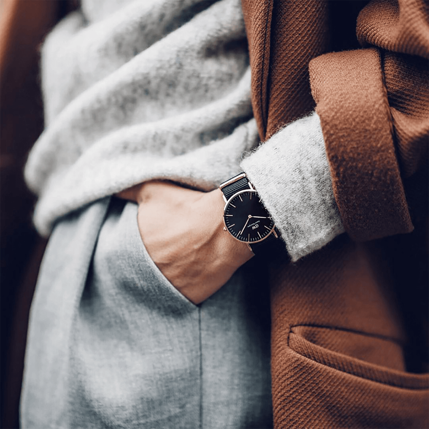 Classic Cornwall Black Rose Gold