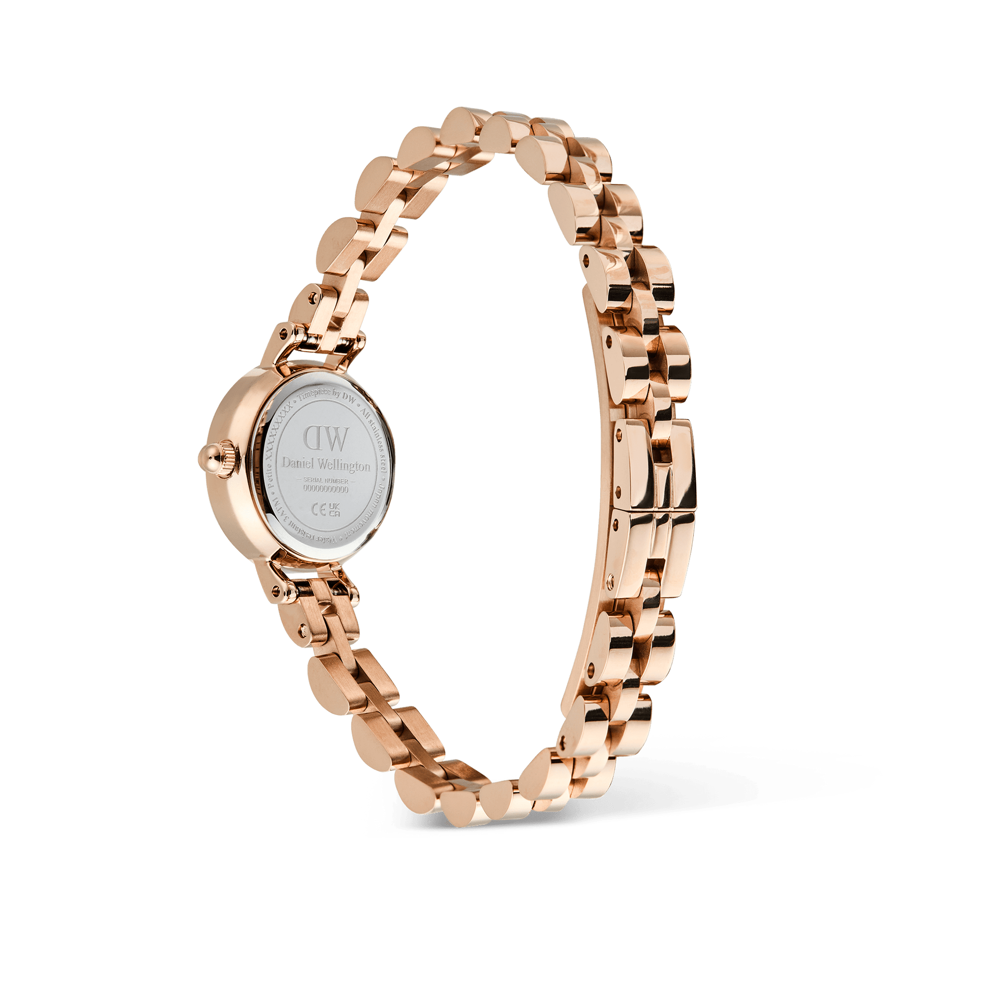 Petite Mini Arch 3-link White Rose Gold