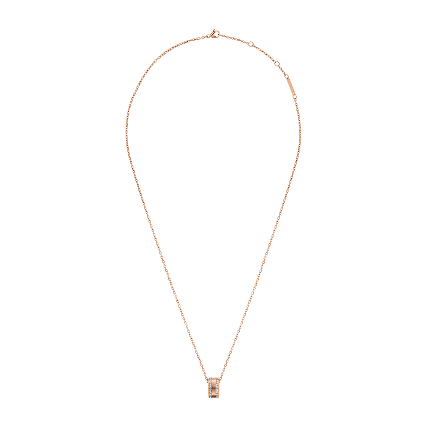 Elan Lumine Necklace Rose Gold