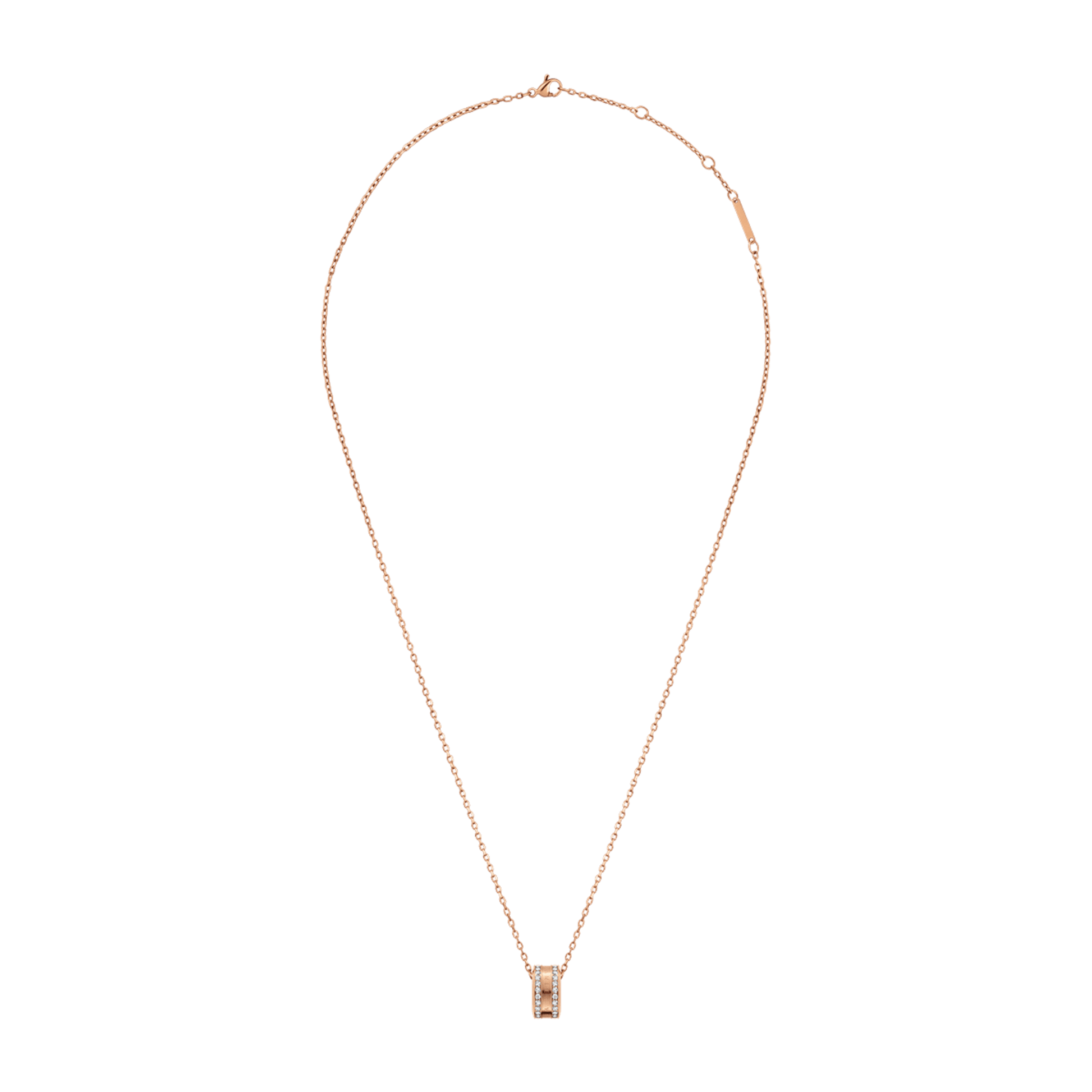 Elan Lumine Necklace Rose Gold
