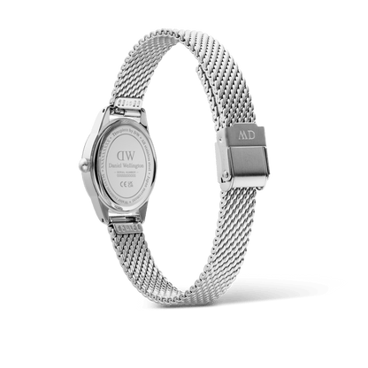 Ophelia Mini Mesh White Silver