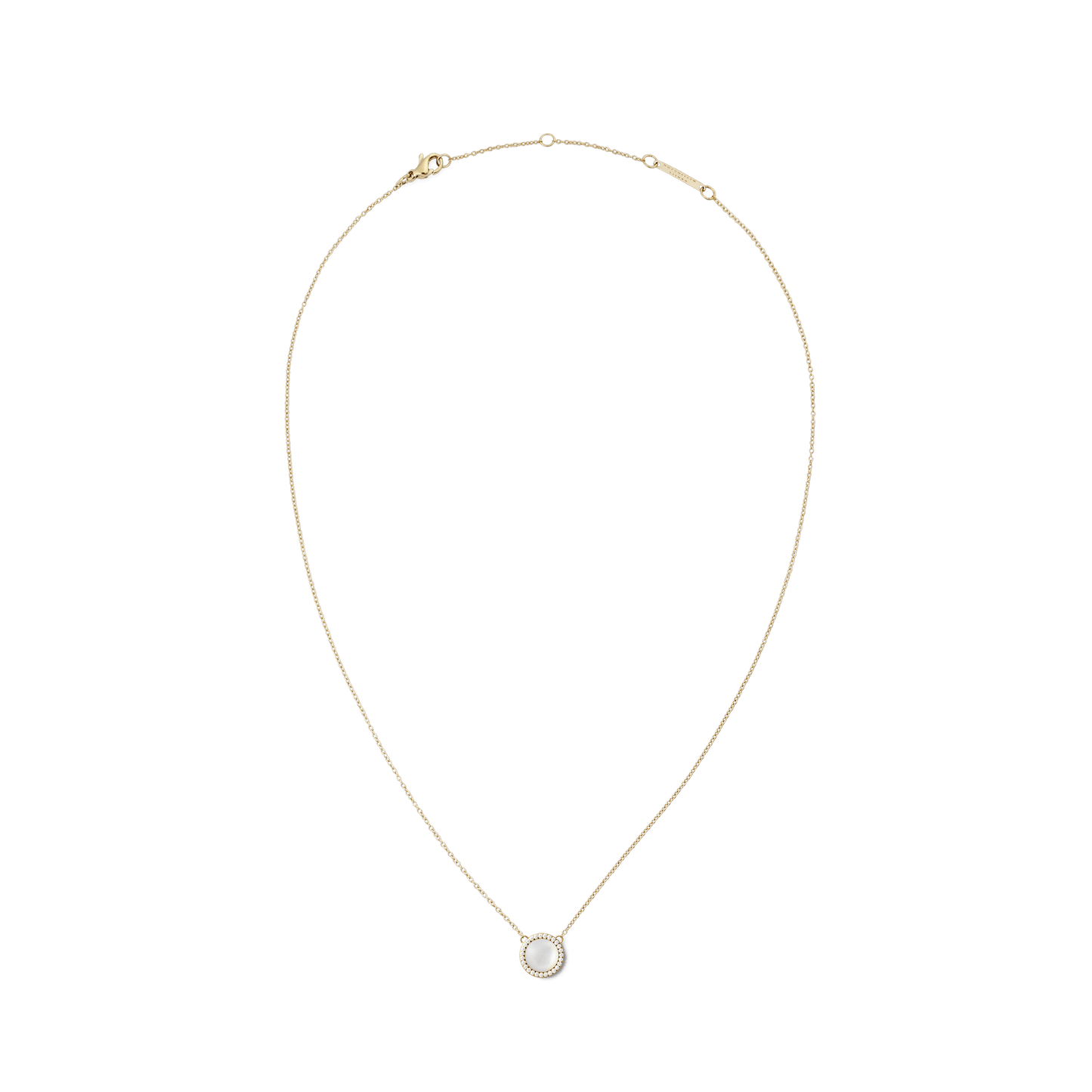 Audrey Necklace Mother of Pearl Gold
