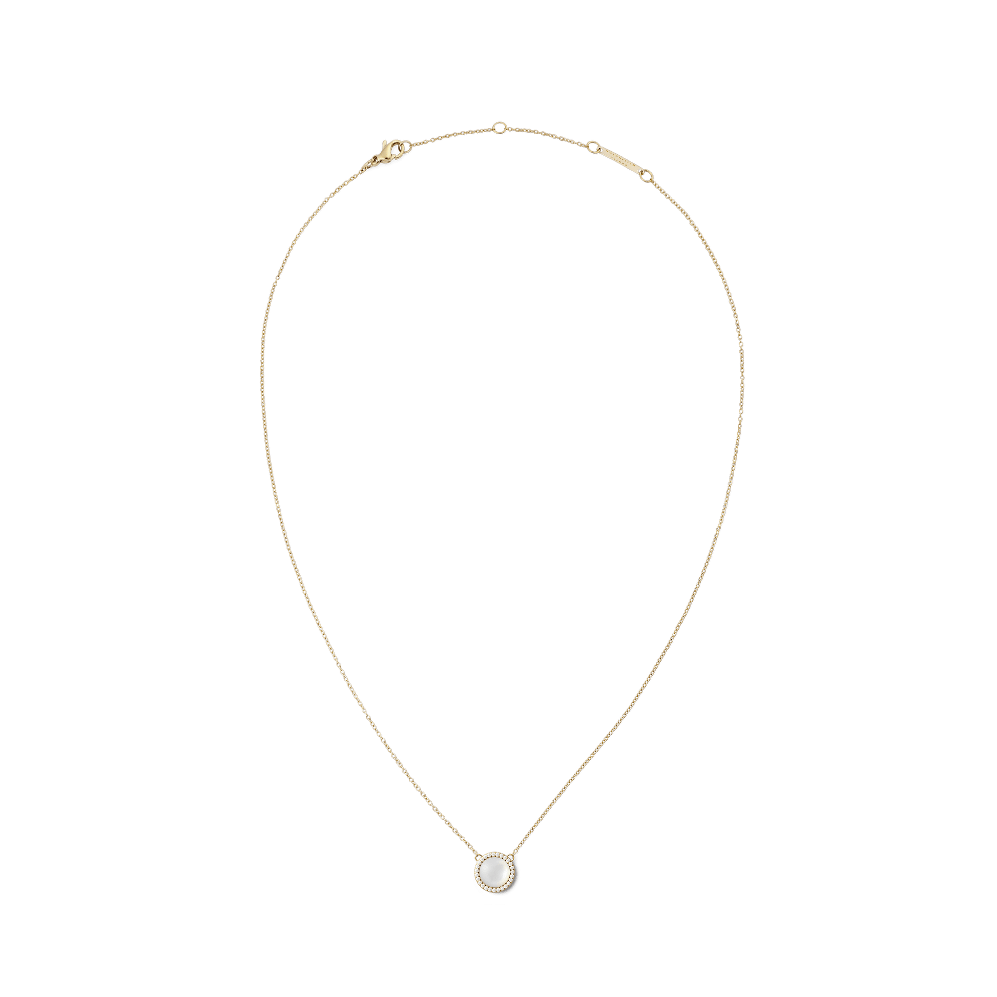 Audrey Necklace Mother of Pearl Gold