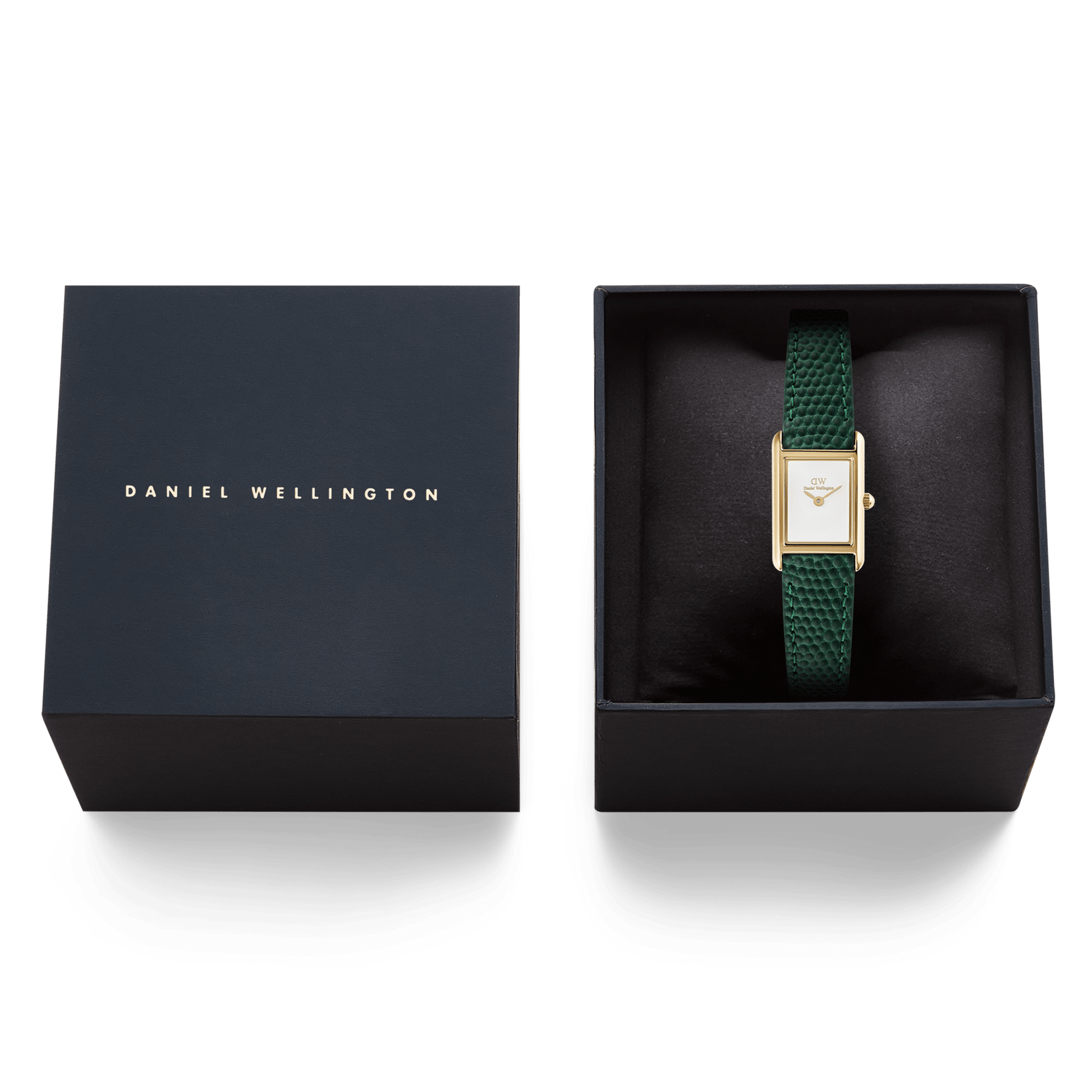 Bound Mini Green Lizard Gold
