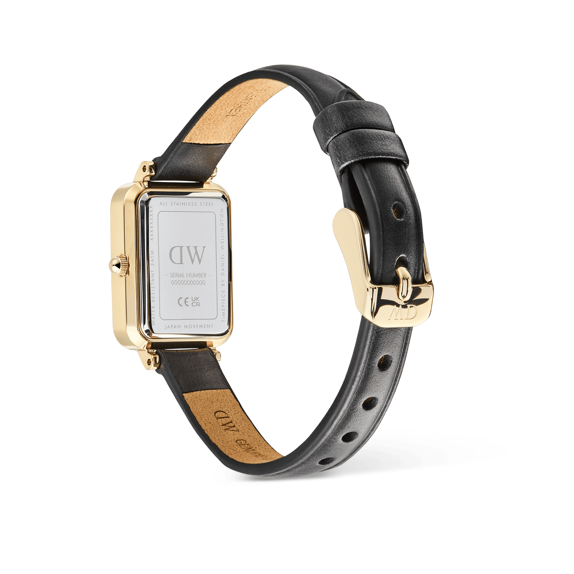 Quadro Roman Numerals Date Sheffield Gold