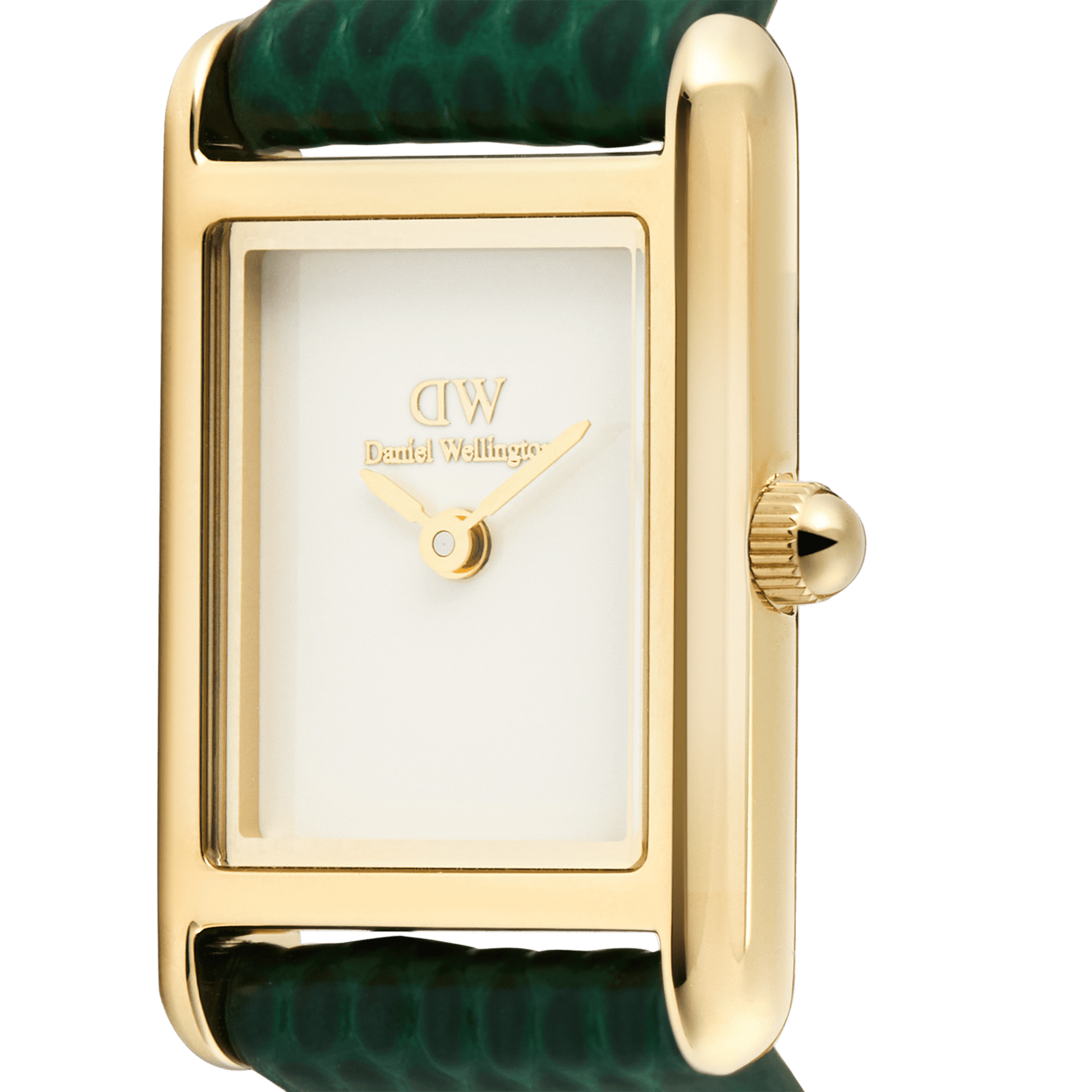 Bound Mini Green Lizard Gold