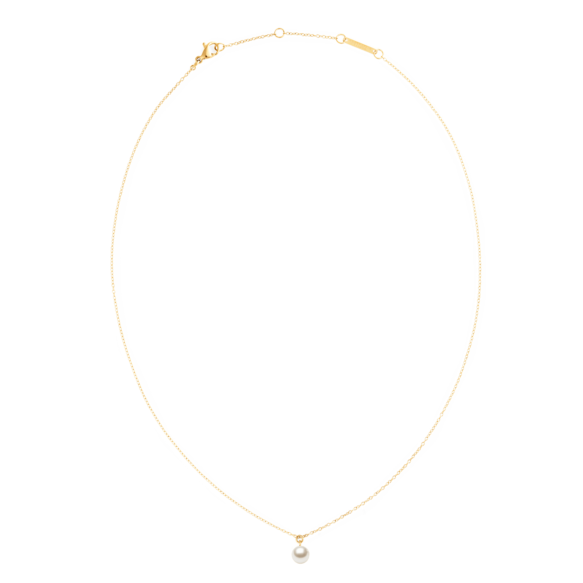 Pearl Necklace Gold