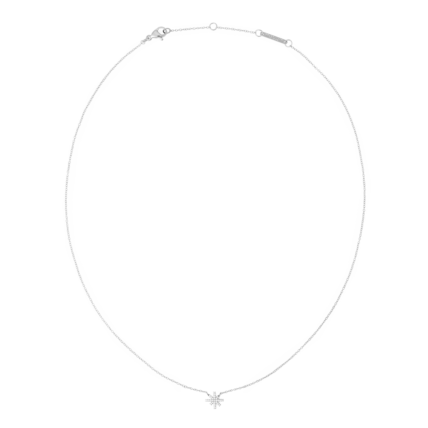 Mirelle Star Necklace Silver