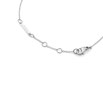 Crystal Zodiac Chain Bracelet Silver