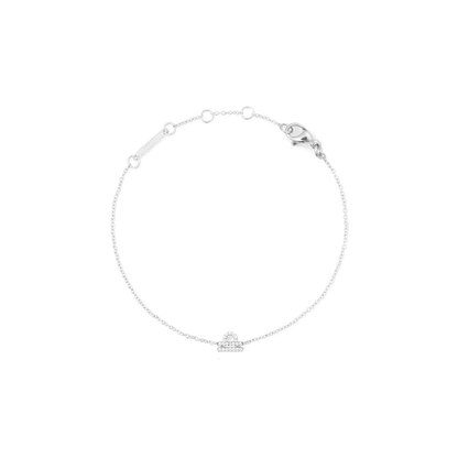Crystal Zodiac Chain Bracelet Silver