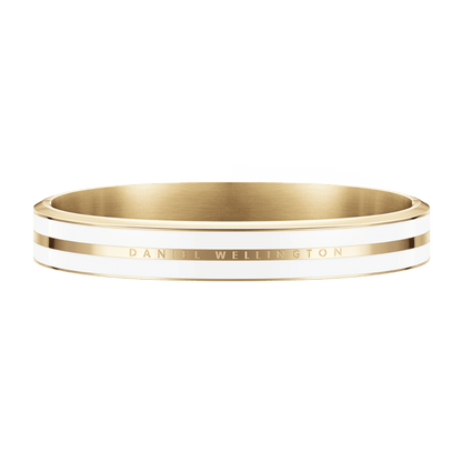 Emalie Infinite Gold Satin White