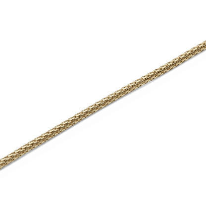 Tide Mesh Necklace Gold 1.8