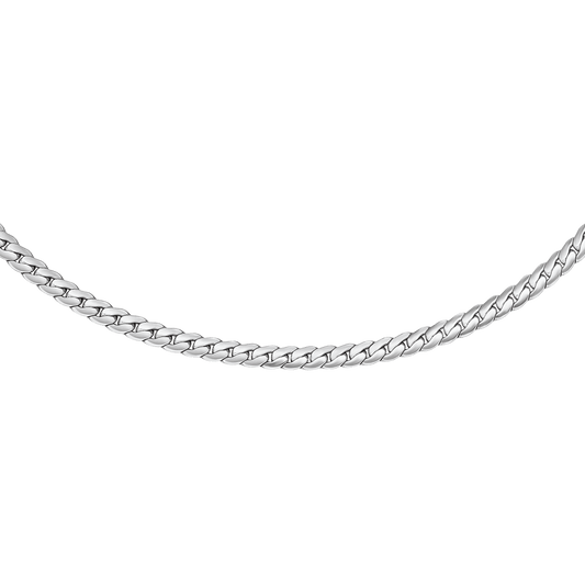 Flat Chain Necklace S