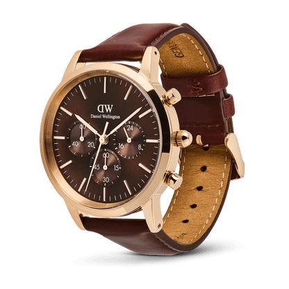 Iconic Chronograph St Mawes Amber RG