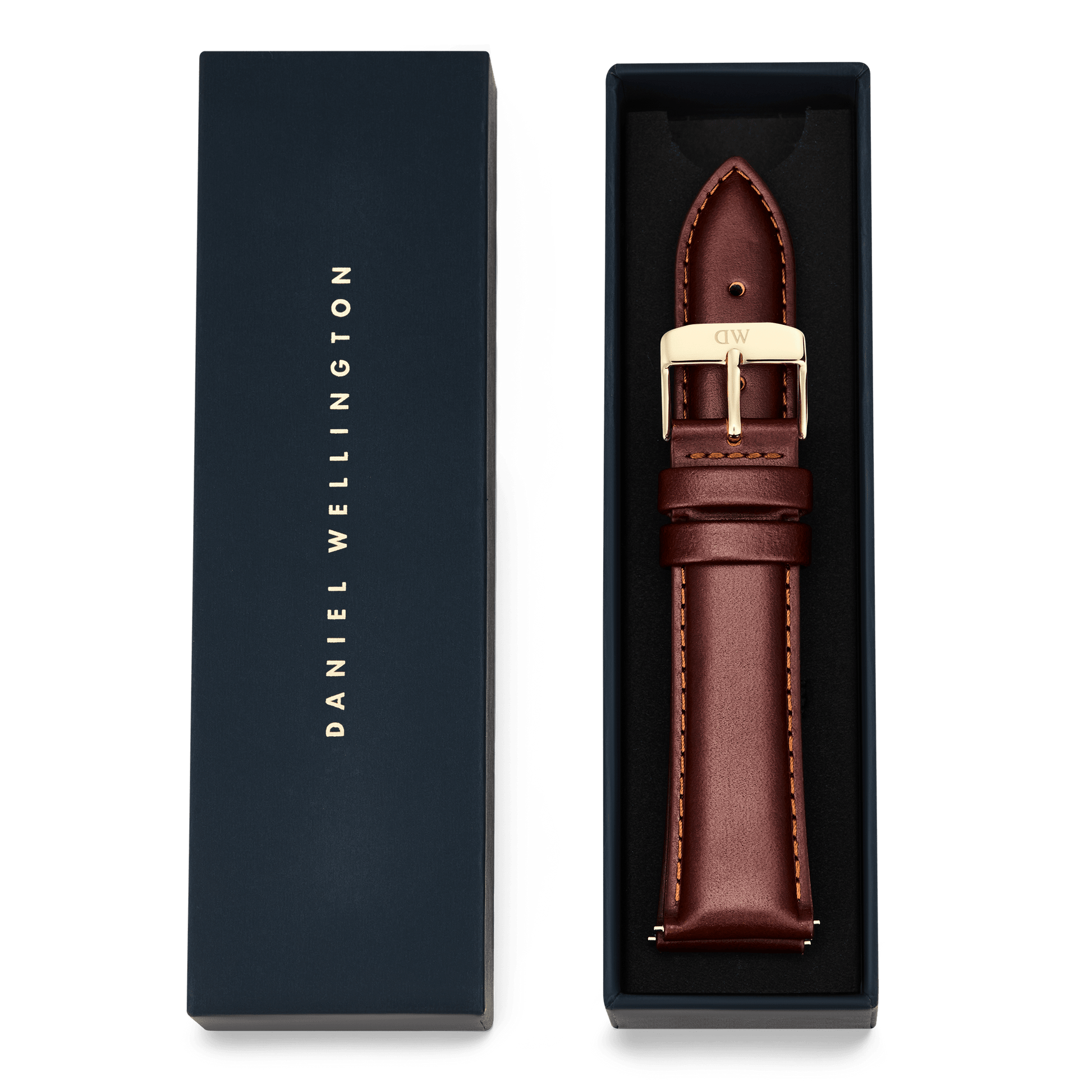 Tapered St Mawes Strap Gold