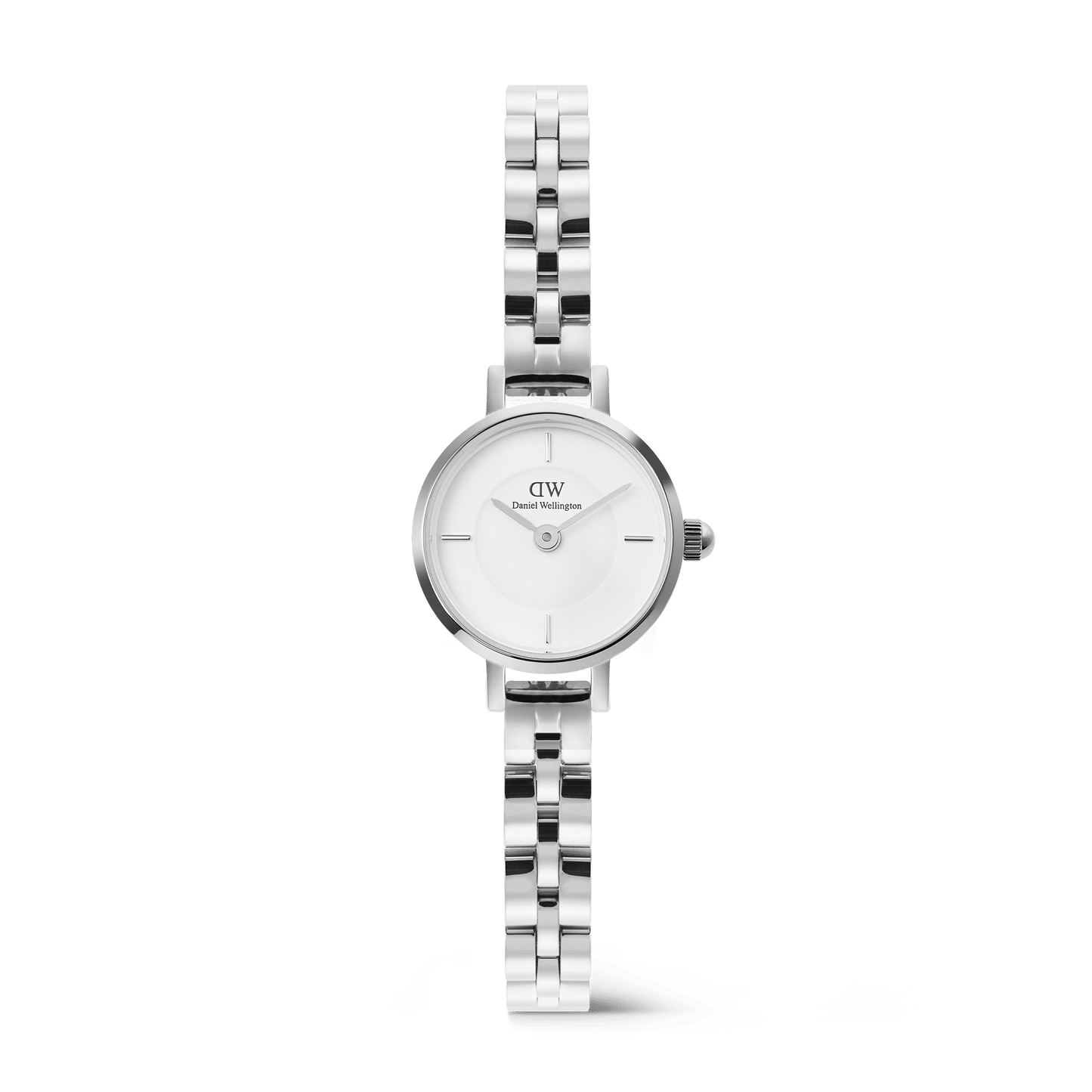 Petite Mini Arch 3-link White Silver