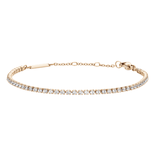 Classic Tennis Bracelet Rose Gold