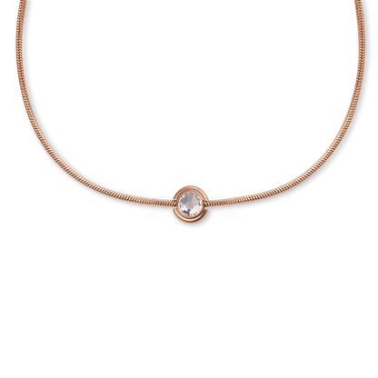 March Charm Rose Gold