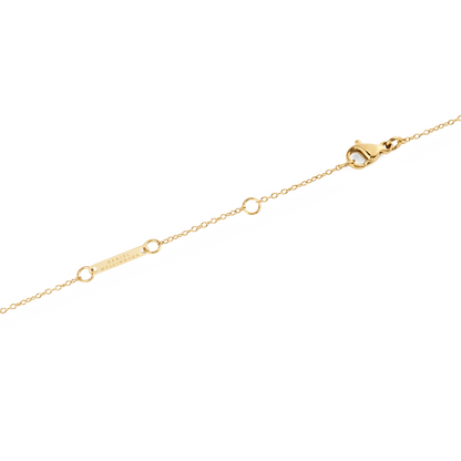 Mirelle Solitaire Necklace Gold