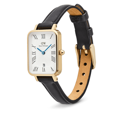 Quadro Roman Numerals Date Sheffield Gold