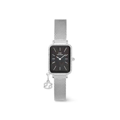 Quadro Crystal Zodiac Sterling Set
