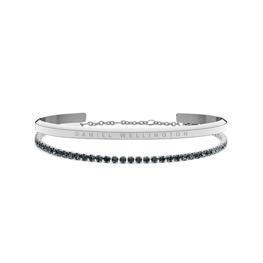 Classic Bracelet Silver & Tennis Bracelet Nightfall Silver