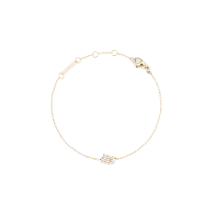 Crystal Zodiac Chain Bracelet Gold