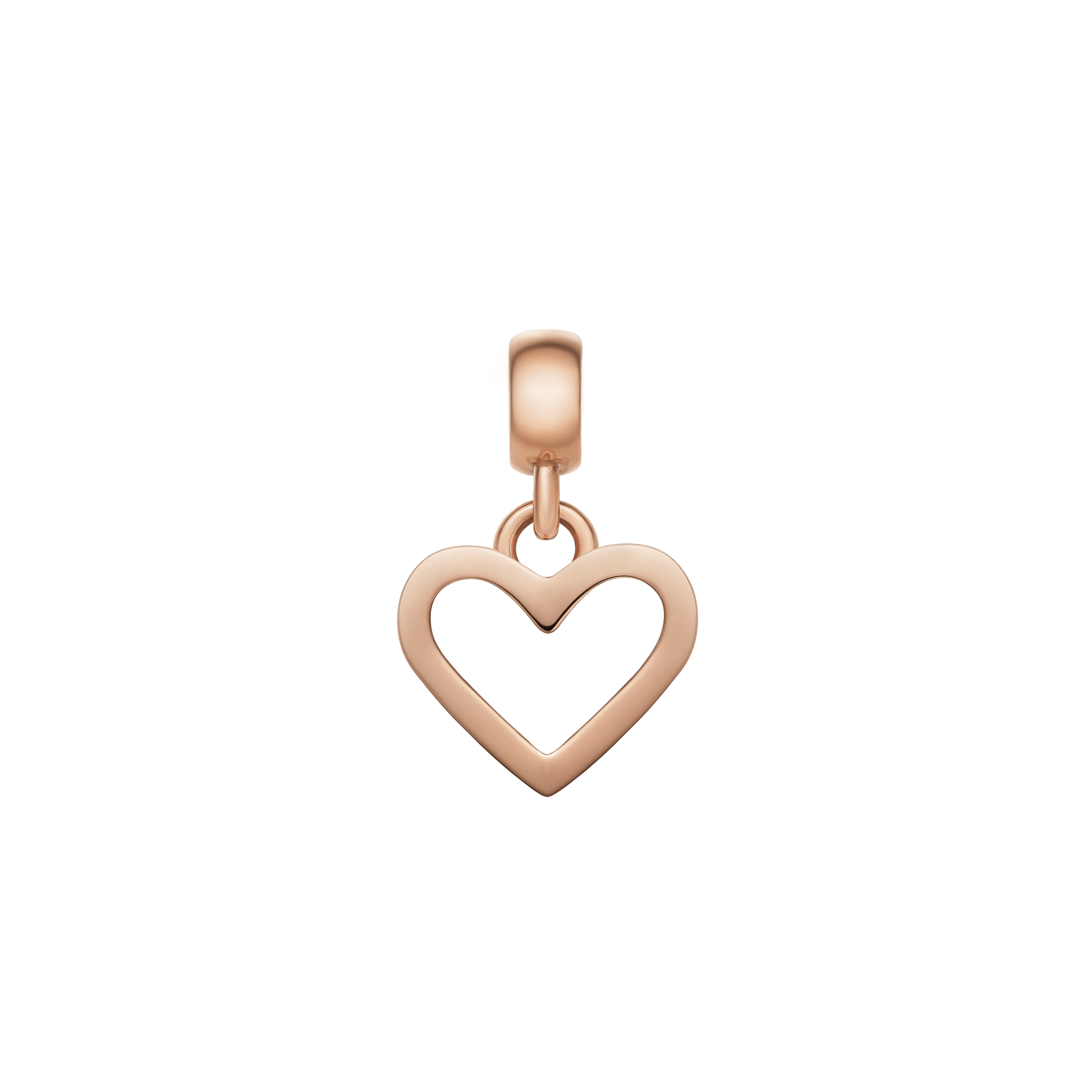 Heart Contour Charm RG