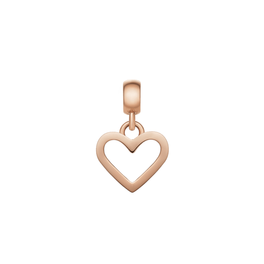 Heart Contour Charm RG