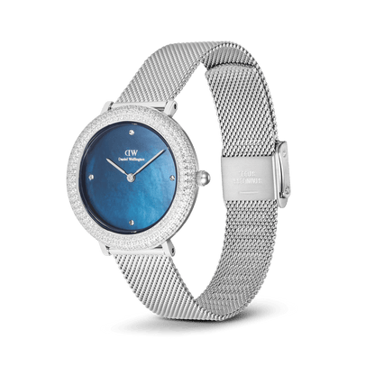 Crystalline Bezel Sterling Blue