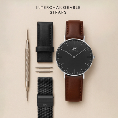 Classic Bayswater Black Silver
