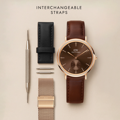 Classic Multi-Eye St Mawes Amber Rose Gold