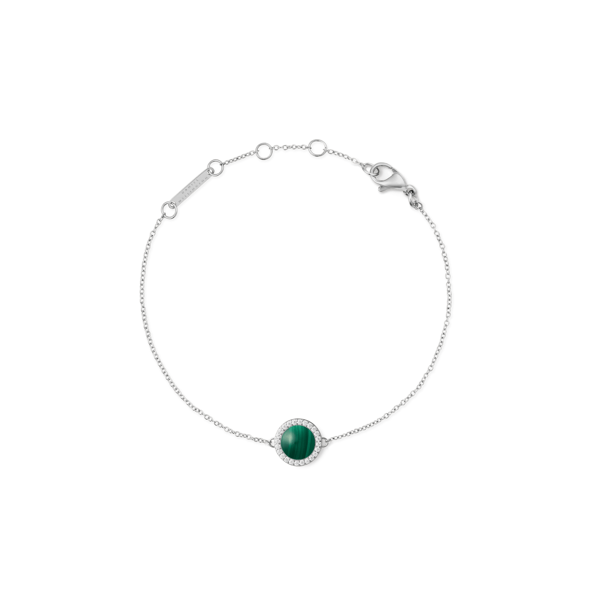 Audrey Bracelet Malachite Silver
