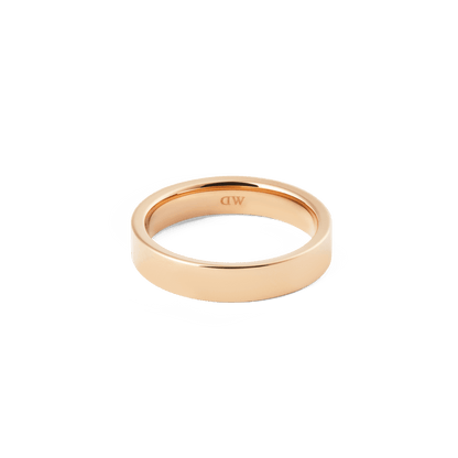 Line Ring Polished Rose Gold 4.5mm