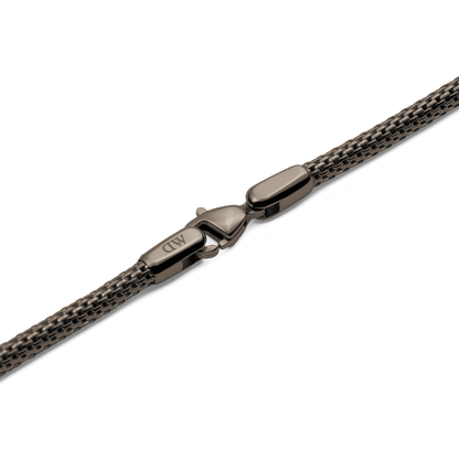 Tide Mesh Necklace Graphite 2.8