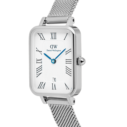Quadro Sterling  Roman Numerals Date