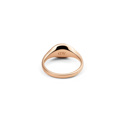 Classic Mini Signet Ring Rose Gold