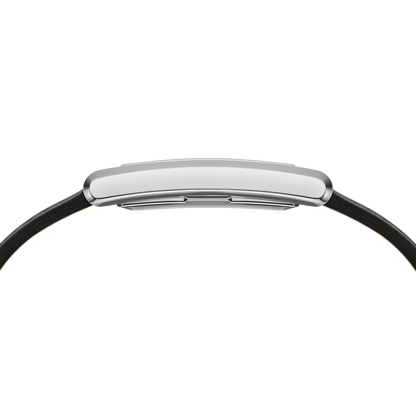 Bound Black Crocodile Silver