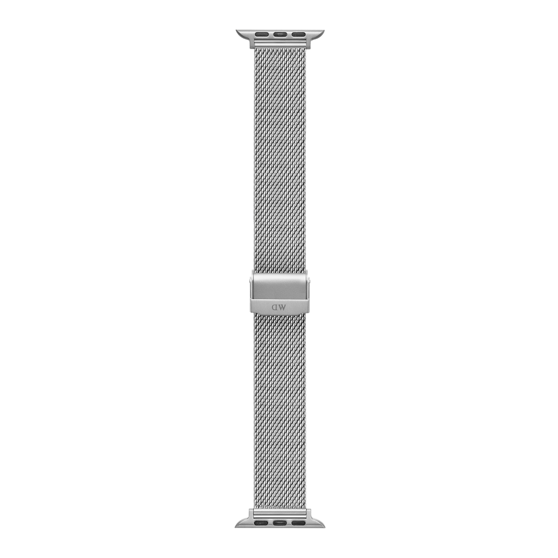 Smartwatch Strap Sandblasted Mesh Silver