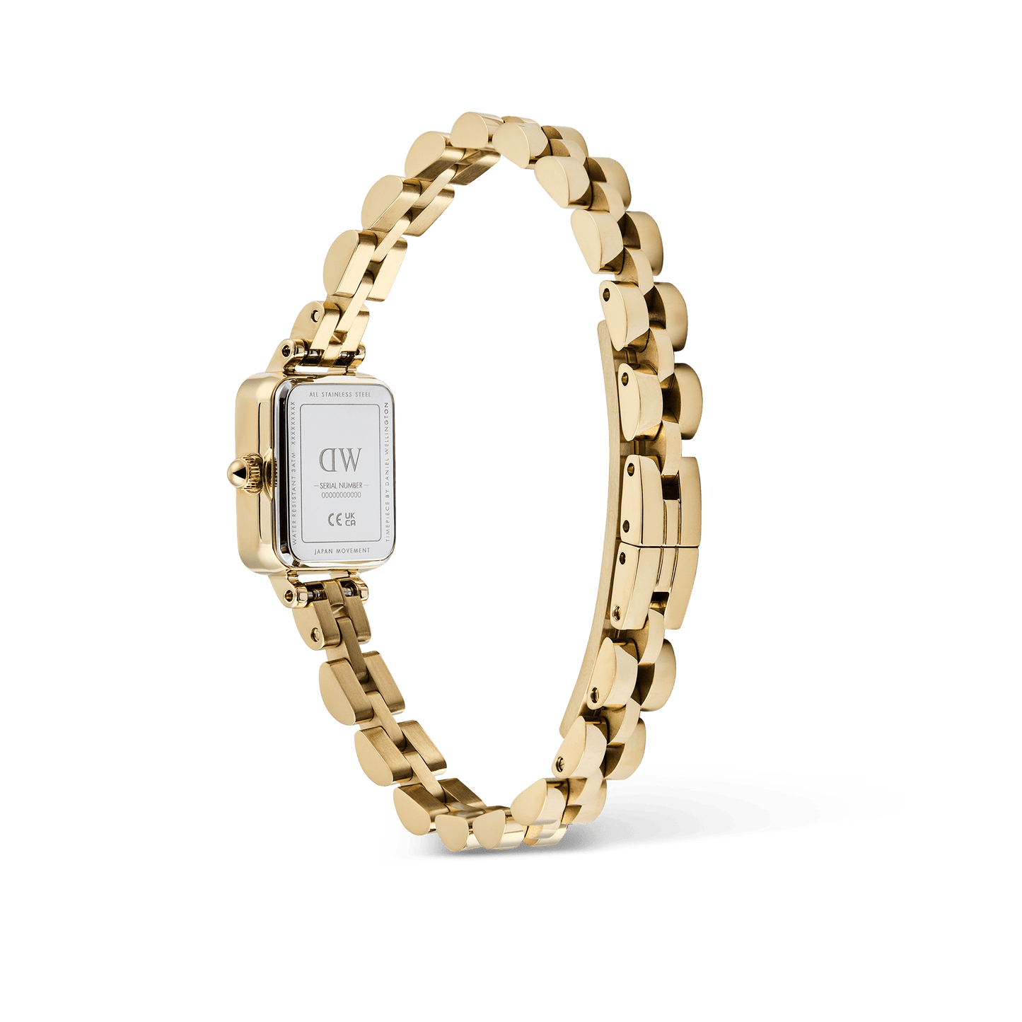 Quadro Mini Arch 3-link White Sunray Gold