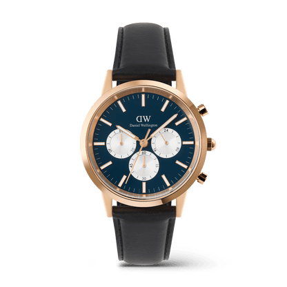 Iconic Chronograph Sheffield Arctic Panda Rose Gold